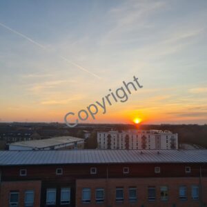 Sonnenuntergang Allermeöhe